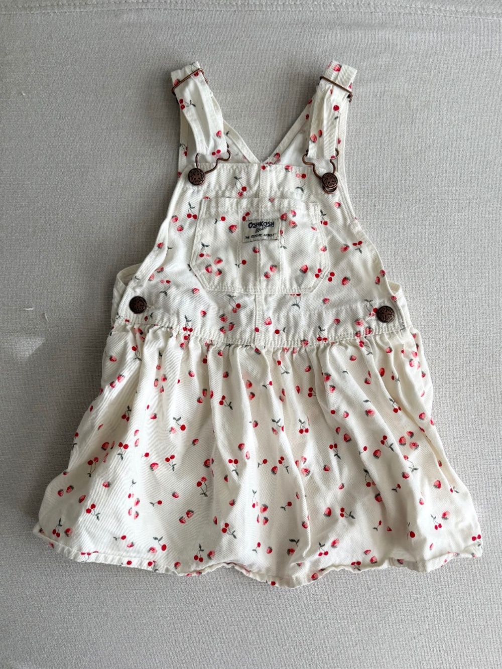 Oshkosh strawberry print dress.